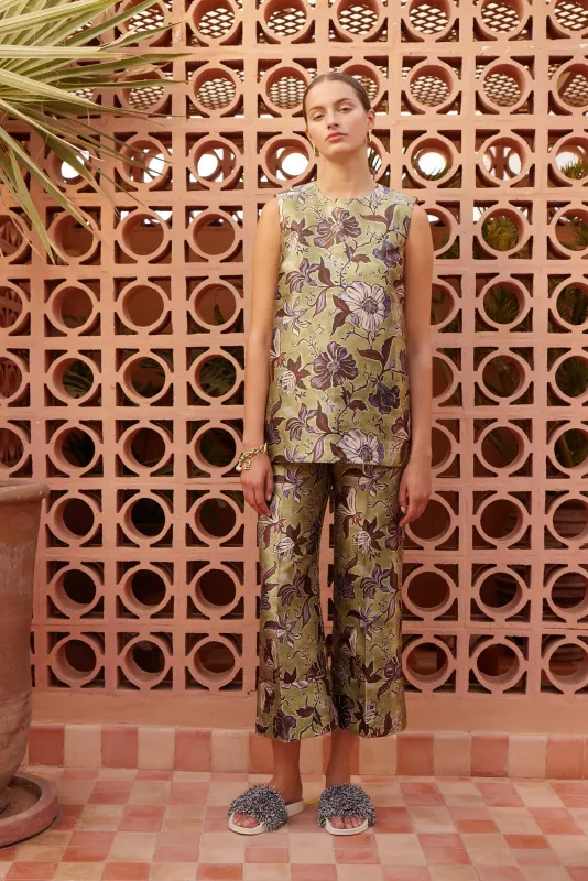 Alemais Citron Top in Multi