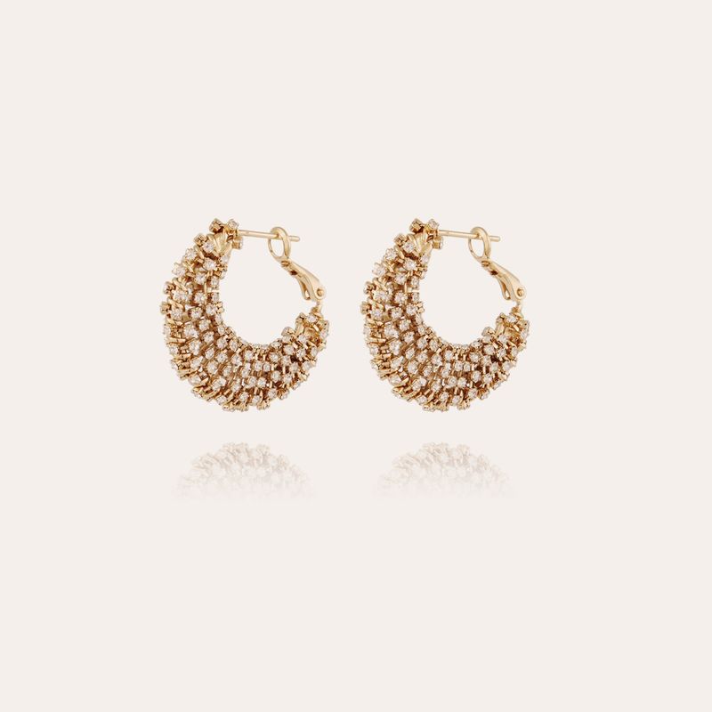 Gas Bijoux Izzia Strass Small Earrings