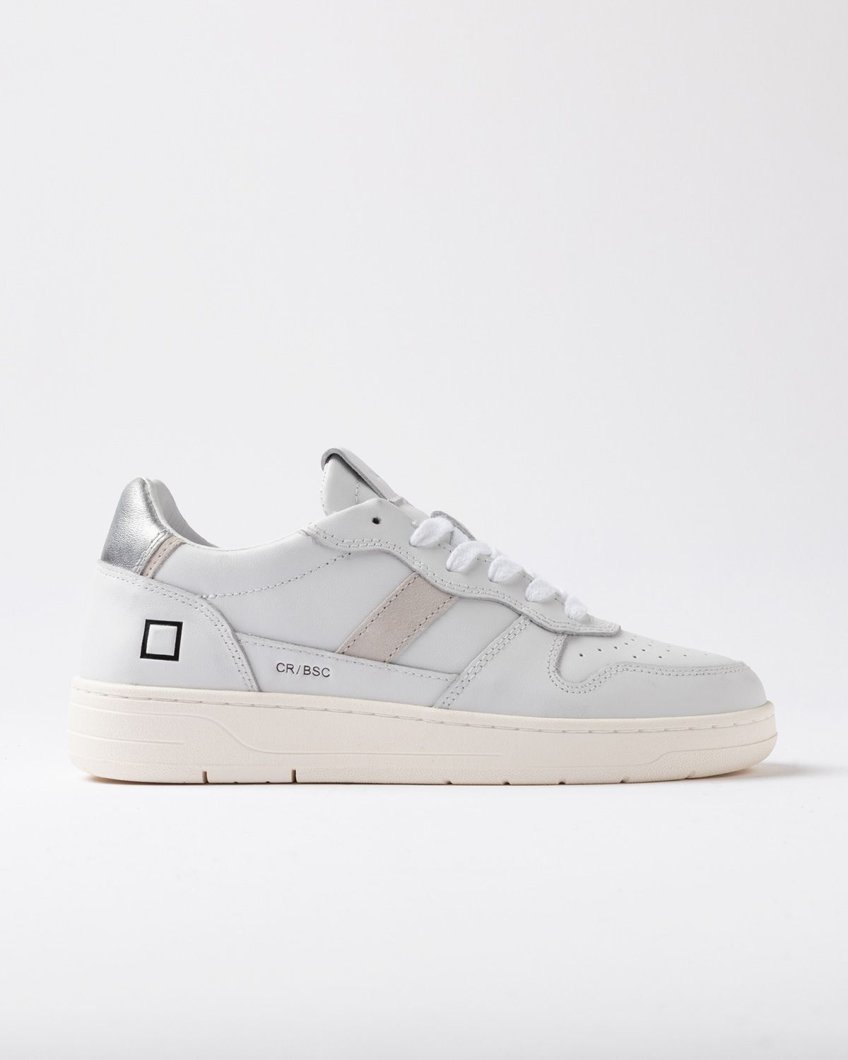 D.A.T.E. Court 2.0 Basic White-Silver