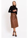 Christy Lynn Paola Skirt in Camel
