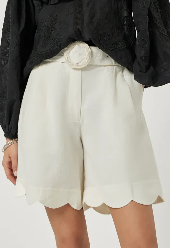 Scarlett Poppies Basica Shorts in Papyrus