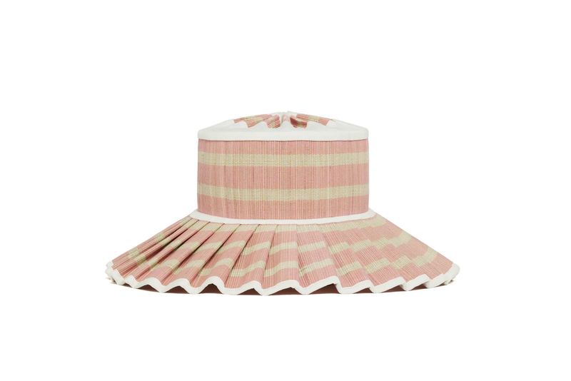 Lorna Murray Pink Beach Island Capri Hat