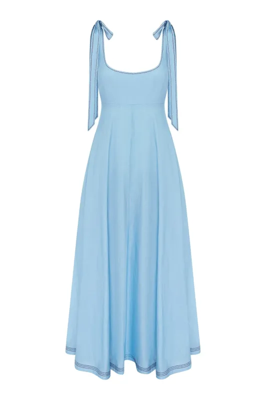 Alemais Donata Ballet Sundress in Sky