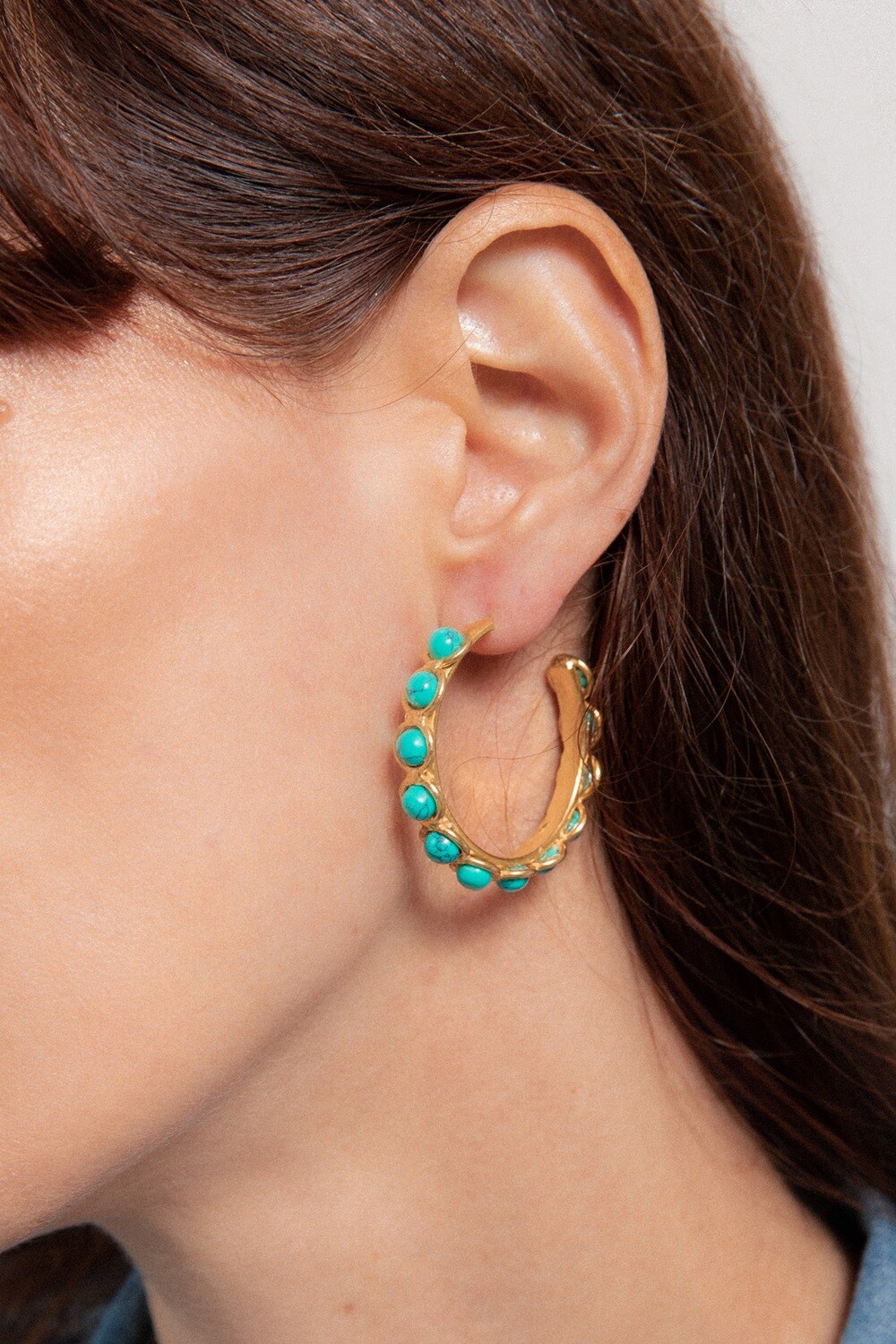 Sylvia Toledano Candies Earrings- Turquoise