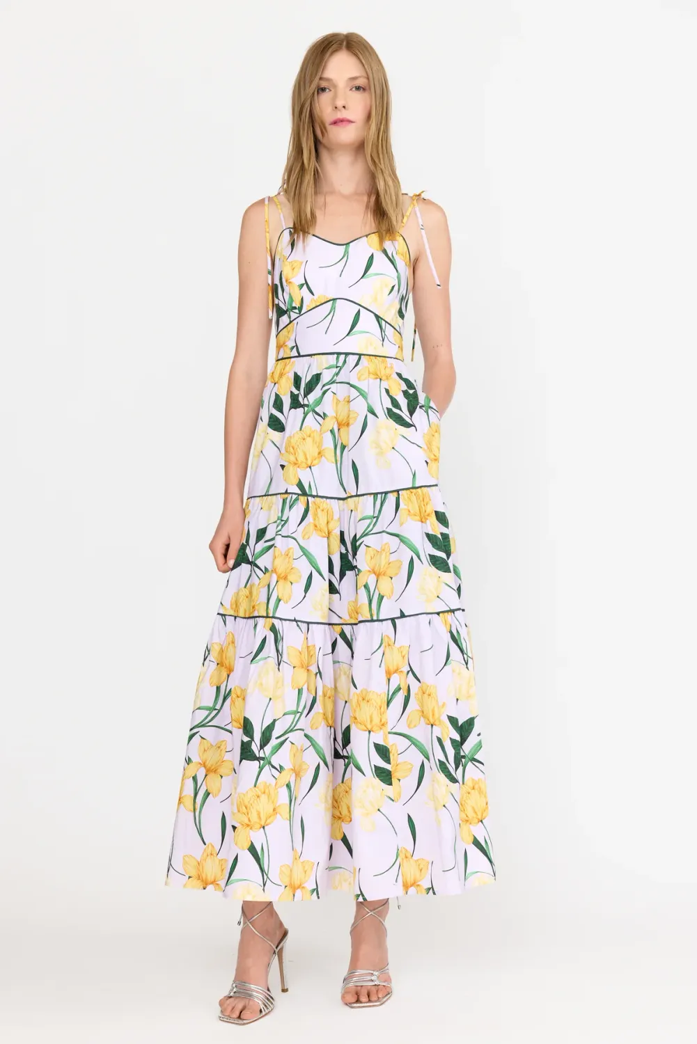 Christy Lynn Saphina Dress in Floral Lilac