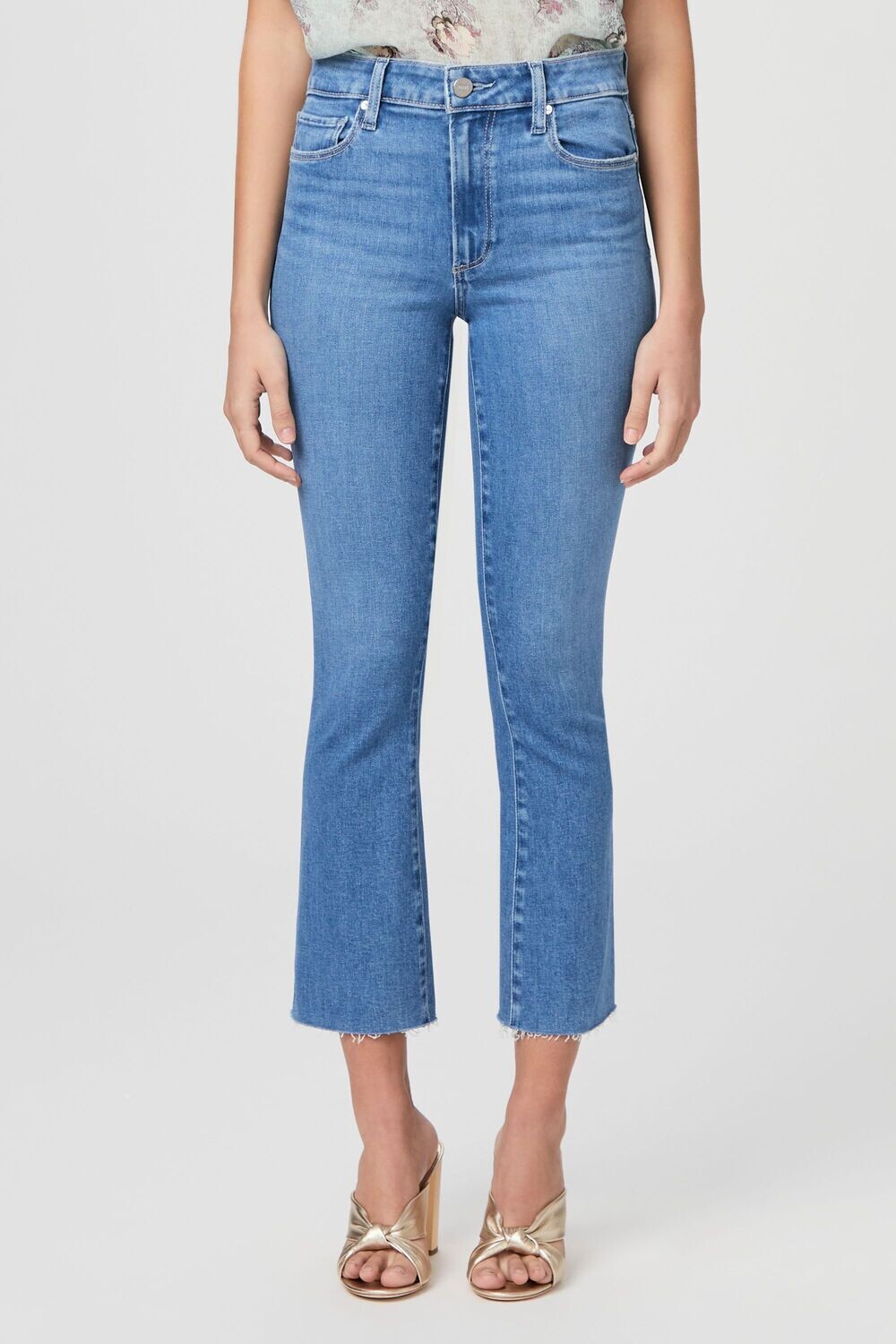 Paige Colette Crop Flare in Alternative