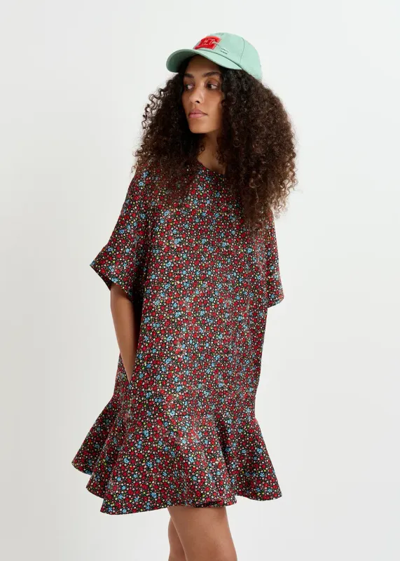 Essentiel Gallows Oversized Dress in Combo1 Black