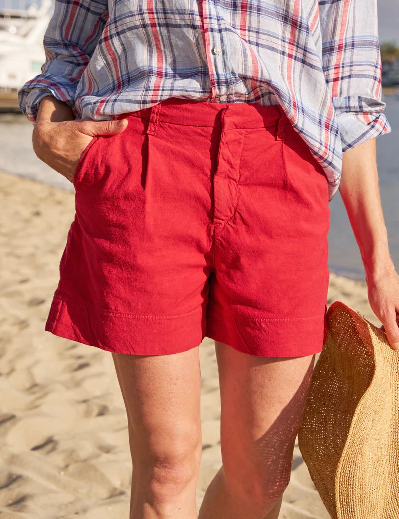 Frank &amp; Eileen Waterford Walking Short in Double Decker Red