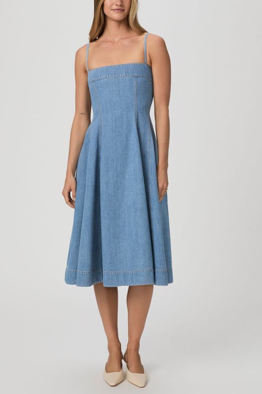Paige Pippa Midi Dress in Serenade