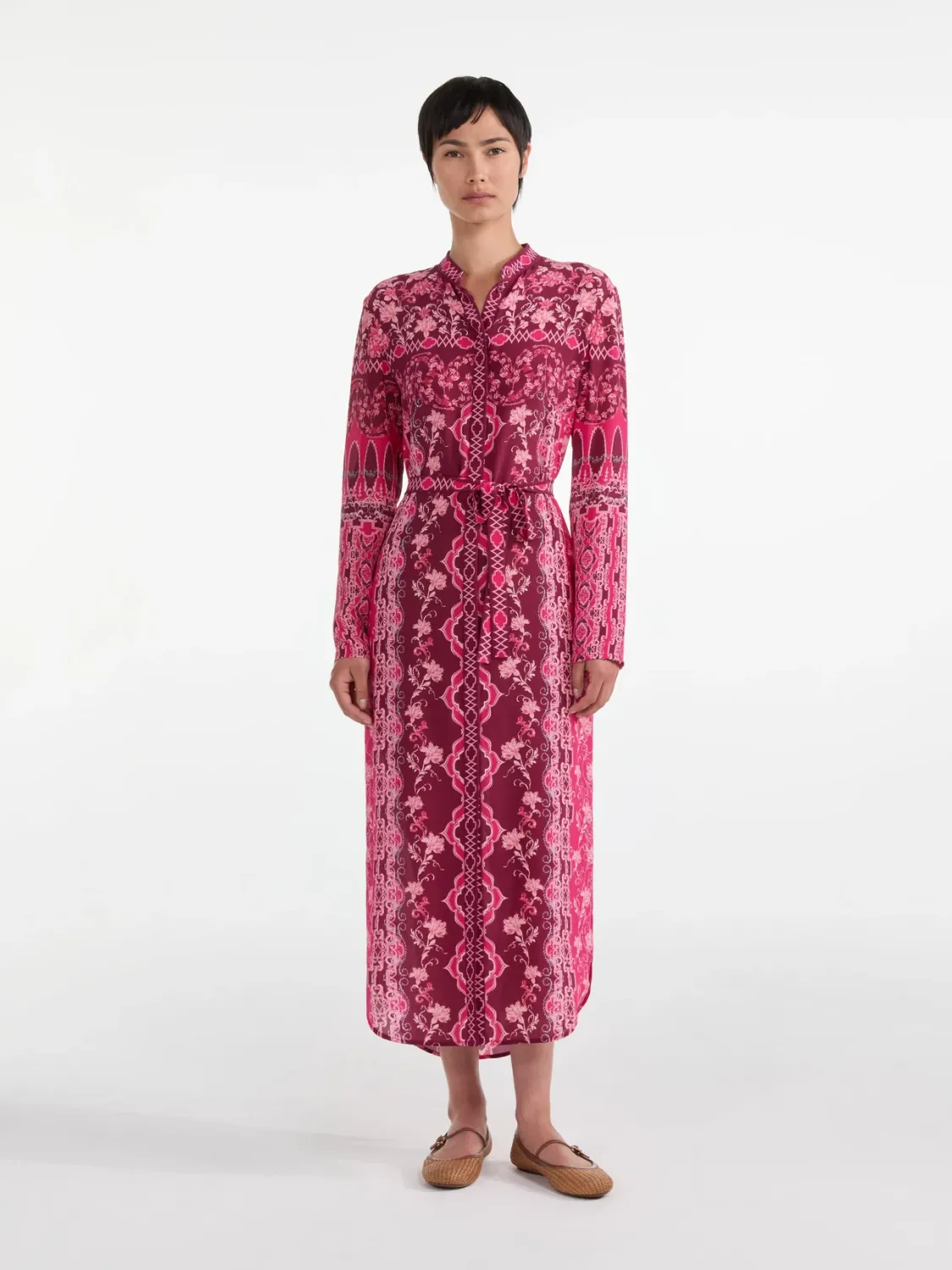 Saloni Molly-D Dress in Cornice Flora