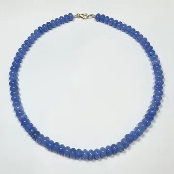 Theodosia Periwinkle Angelite Candy Necklace