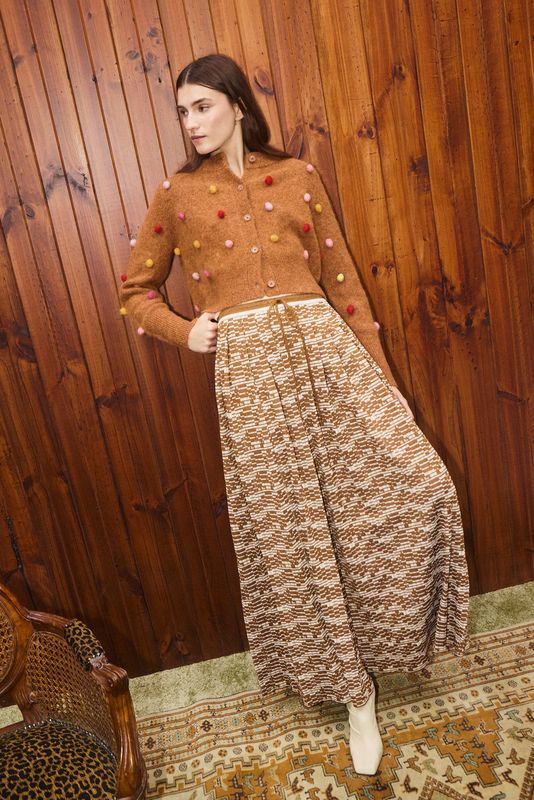 Alemais Stefanie Knit Skirt in Multi