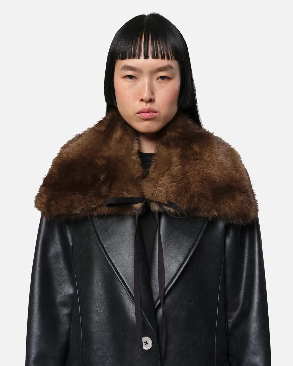 Apparis Eliza Collar in Mink