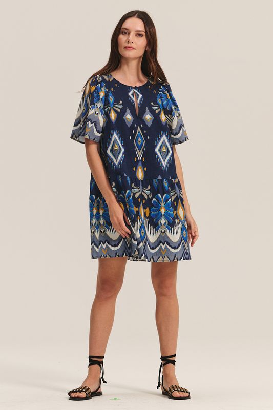 Velvet Maggie07 Dress in Navy