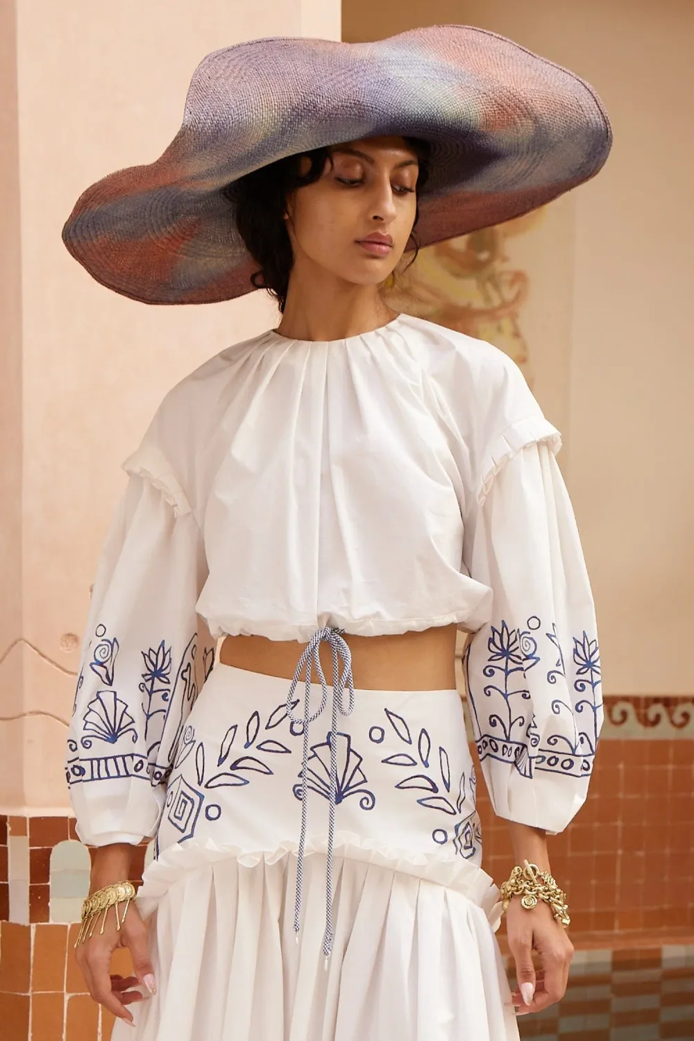 Alemais Leela Top in Cream