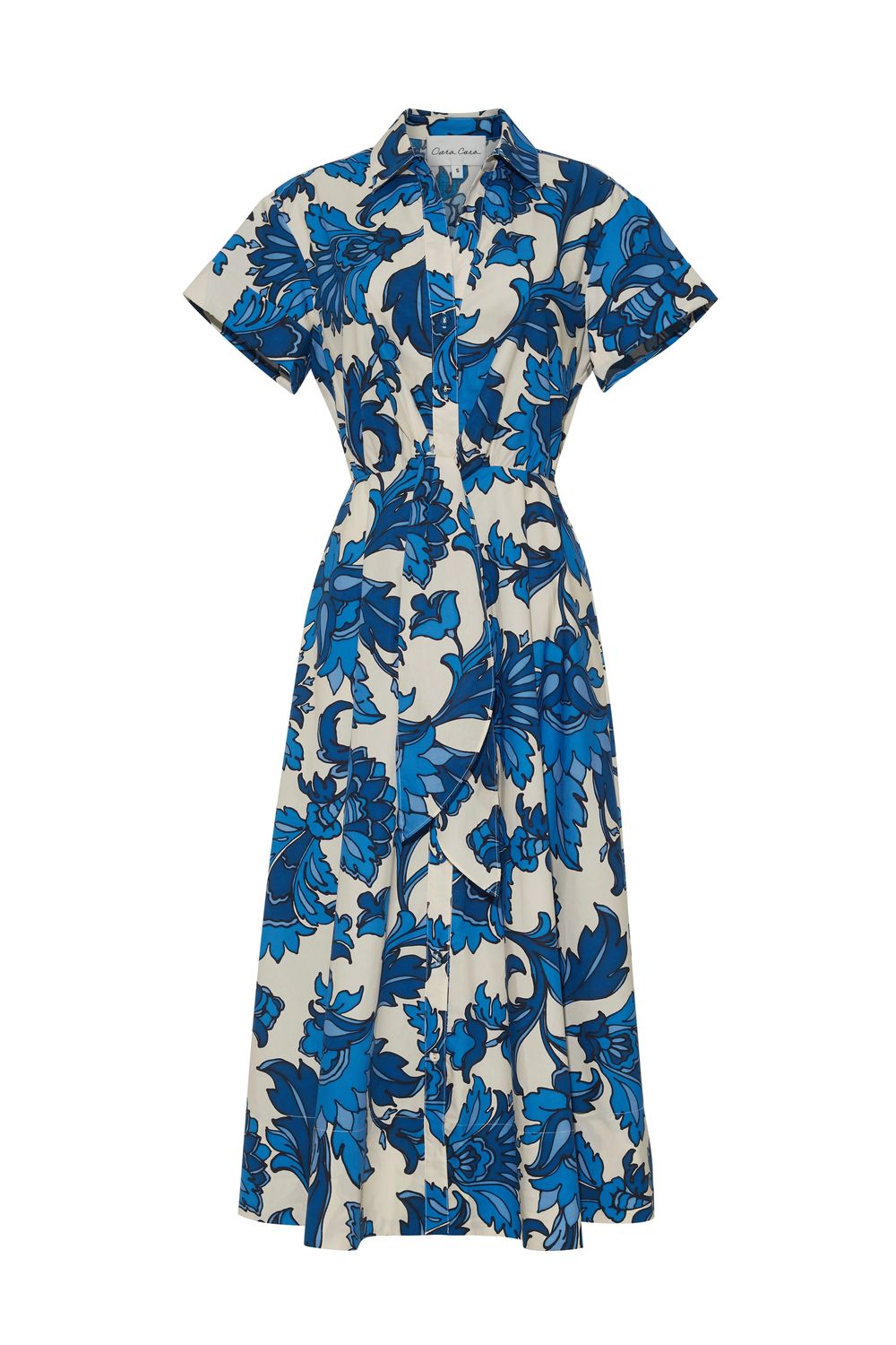 Cara Cara Asbury Midi Dress in Luna Blue