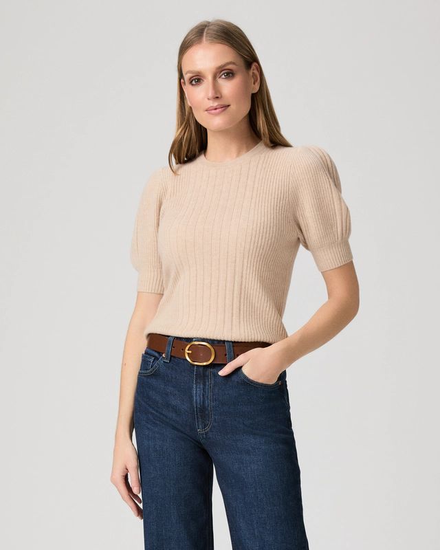 Paige Kato Top in Oatmeal