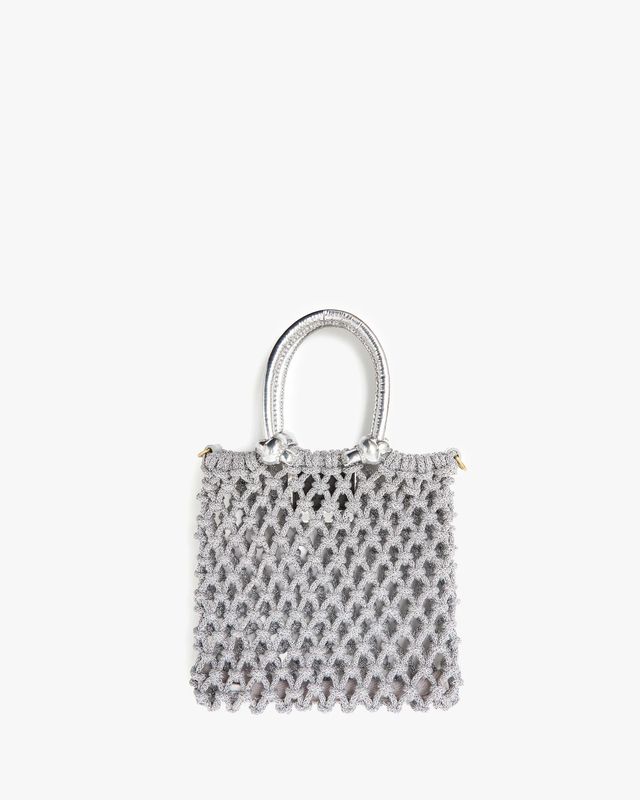 Clare V Bianca in Silver