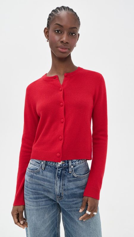 Velvet Nolie Sweater in Red