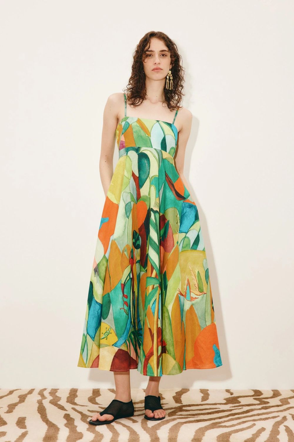 Alemais Mokshini Sundress in Multi