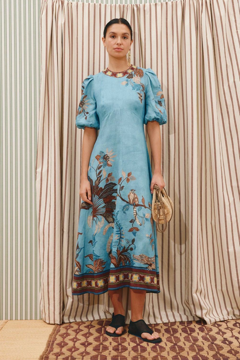 Alemais Georgie Midi Dress in Multi