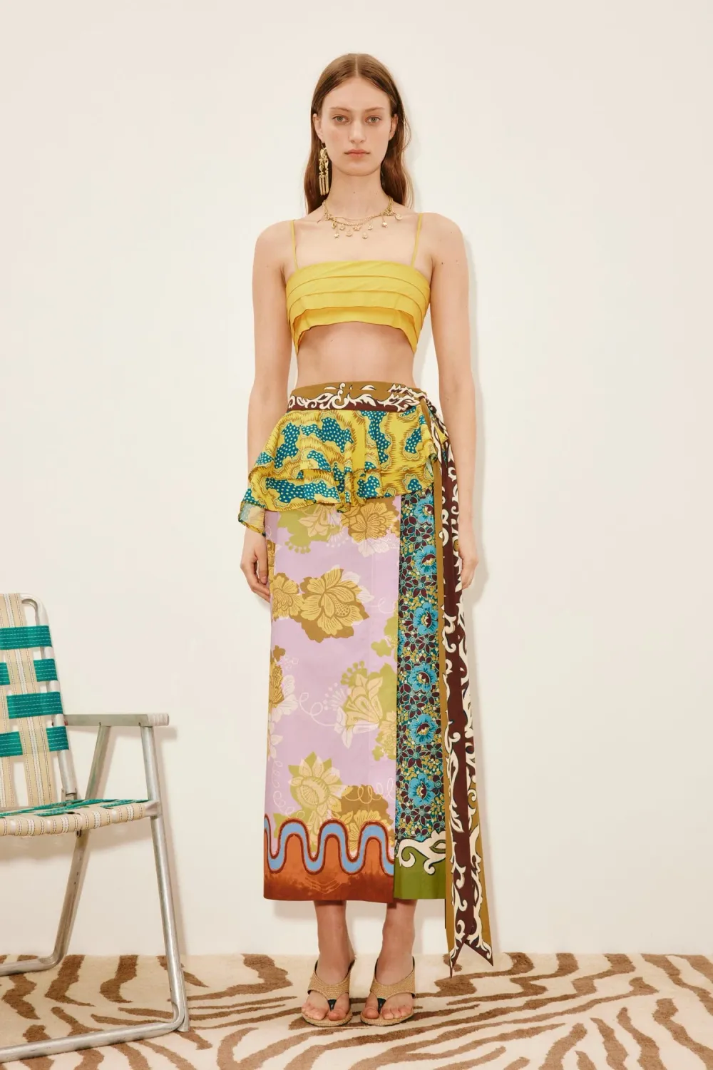 Alemais Arnie Skirt in Multi