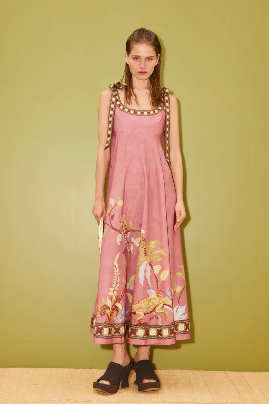 Alemais Zuri Ballet Sundress in Rose