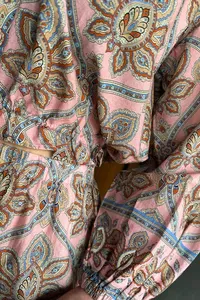 Cara Cara Melanie Skirt in Vintage Medallion Pink