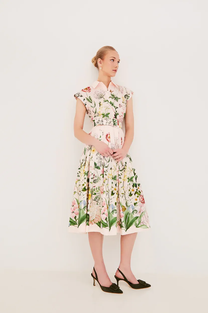 Cara Cara Octavia Dress in Bloomsfield Pink