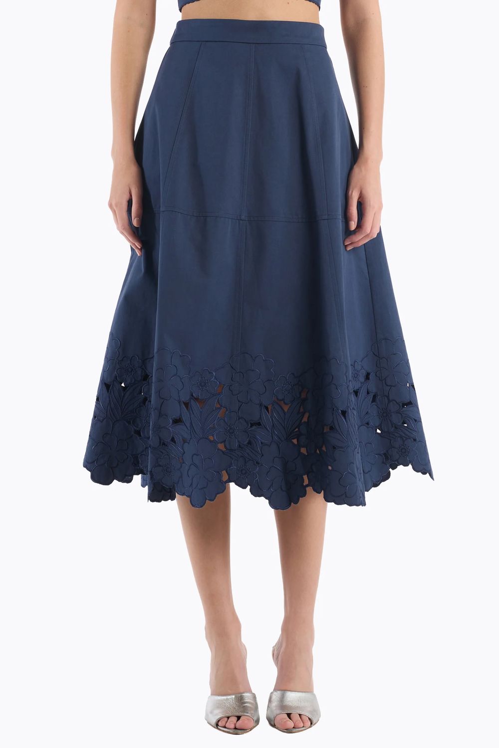 Christy Lynn Bobbi Skirt in Navy