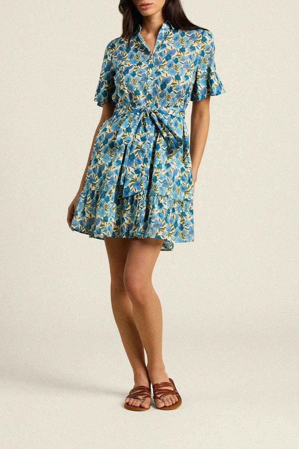 Trovata Martinique Dress in Cielo Floral