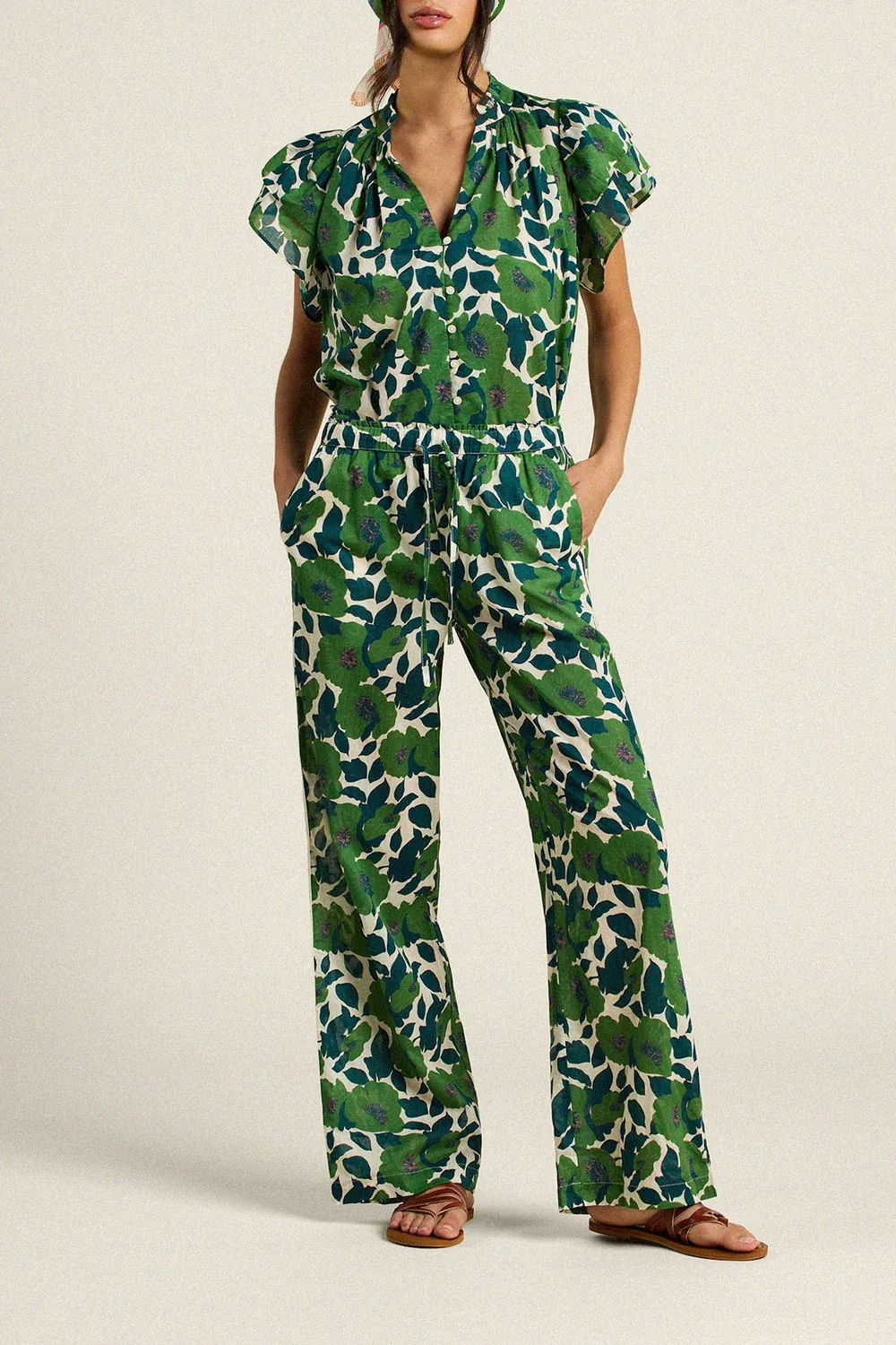 Trovata Vera Pant in Vega Floral