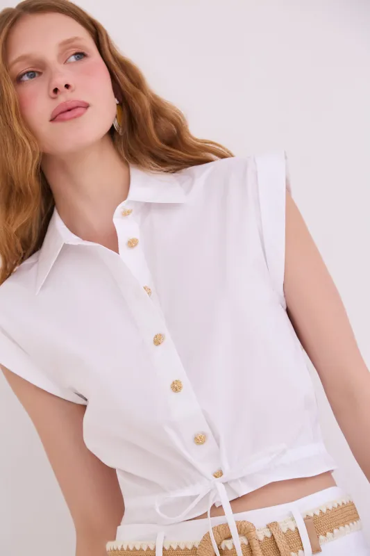 Cara Cara Octavia Top in White