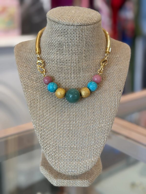 Sylvia Toledano Gold Cosmic Necklace