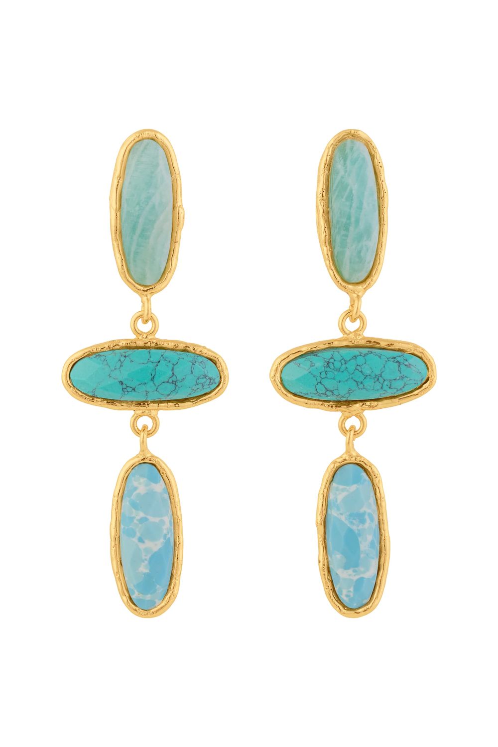 Sylvia Toledano Grace Turquoise Earrings