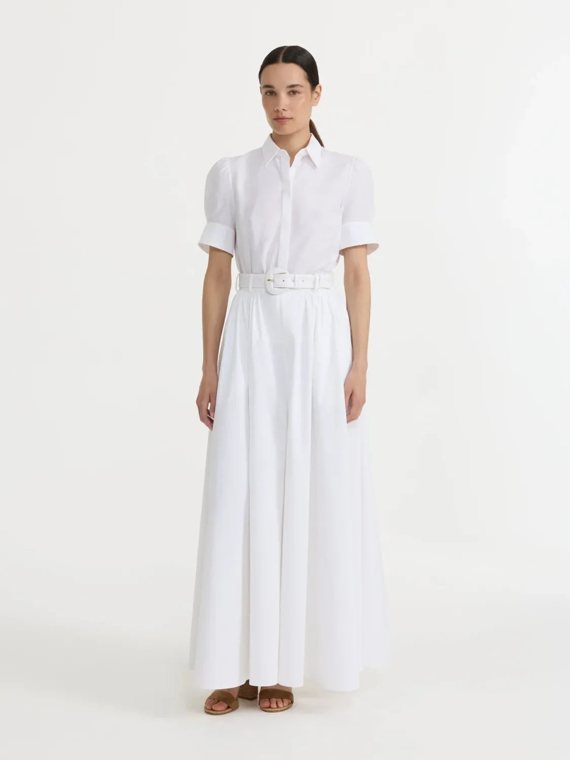 Saloni Mae-C Shirt in White