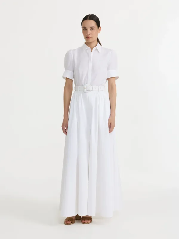 Saloni Mae-C Shirt in White