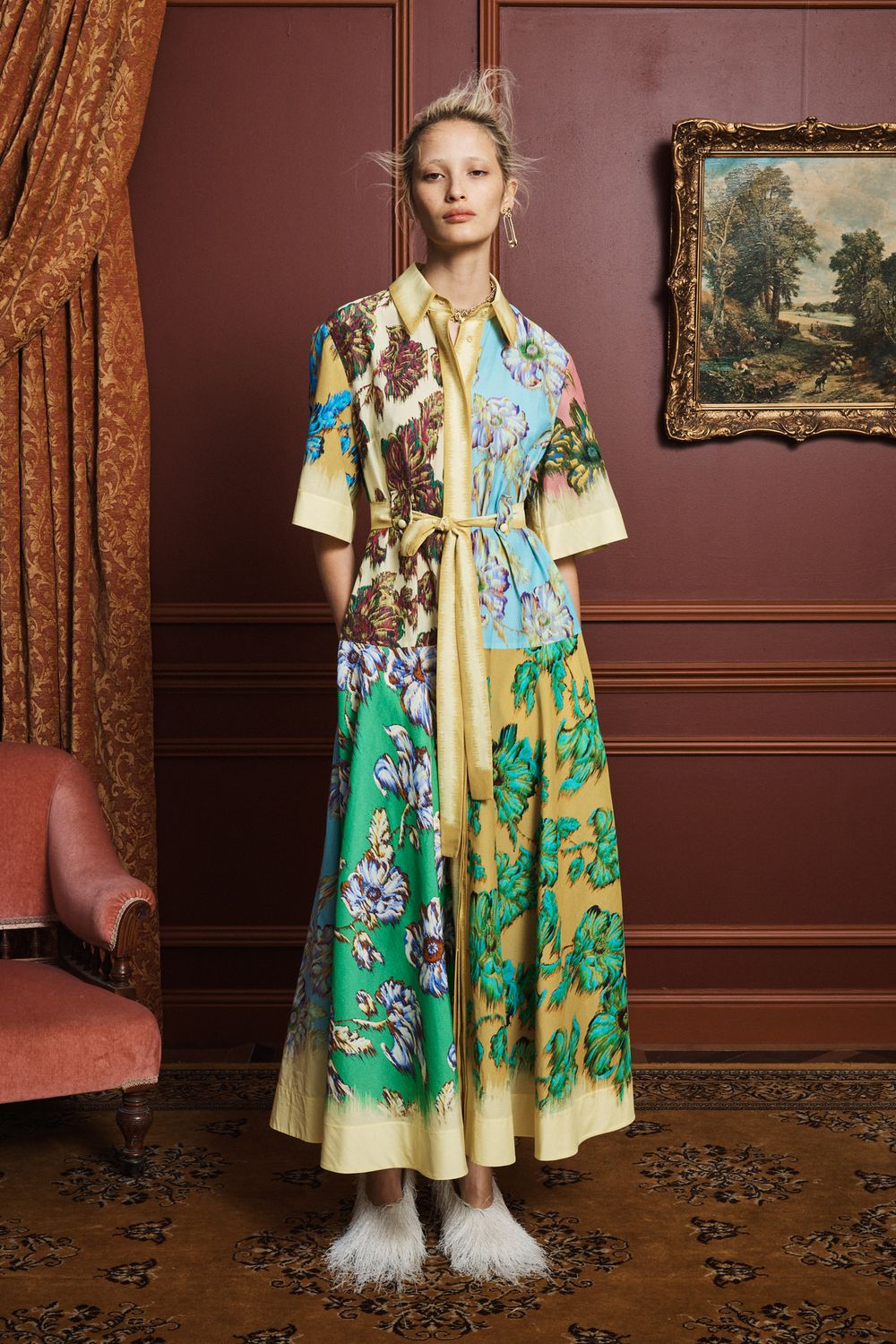 Alemais Jerry Shirtdress in Multi