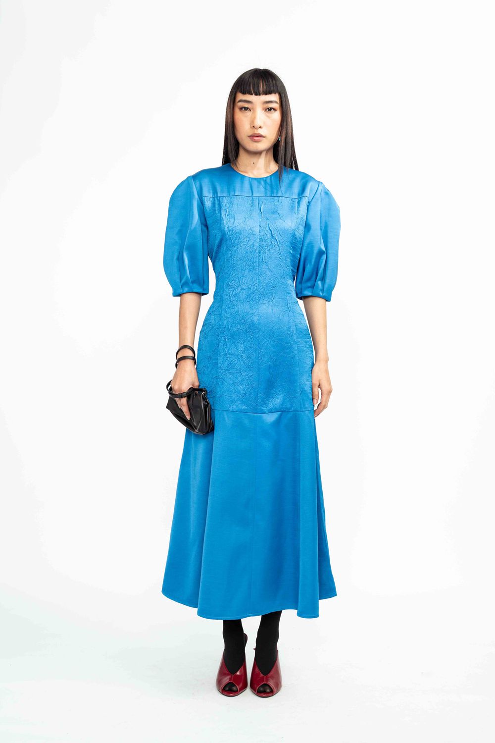 Love Birds Poise Dress in Sapphire Blue