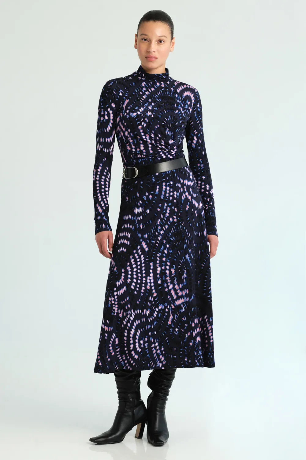 Cara Cara Hera Dress in Veneta Arc Navy