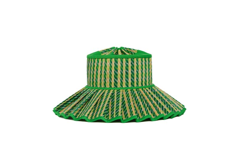 Lorna Murray Island Capri Hat in Courtyard