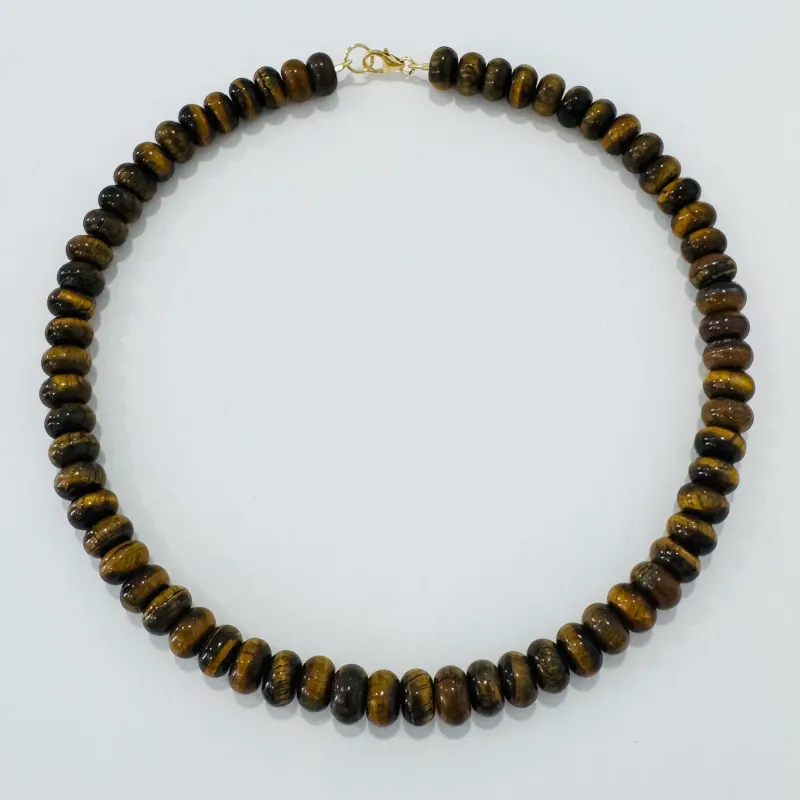 Theodosia Butterscotch Tigers Eye Candy Necklace