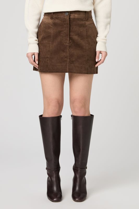 Paige Camden Skirt in Hickory