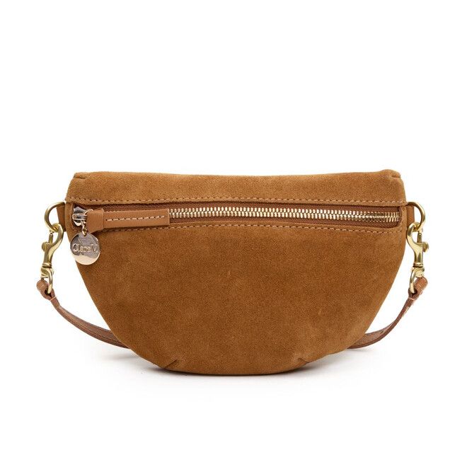 Clare V. Petite Fanny in Suede Caramel