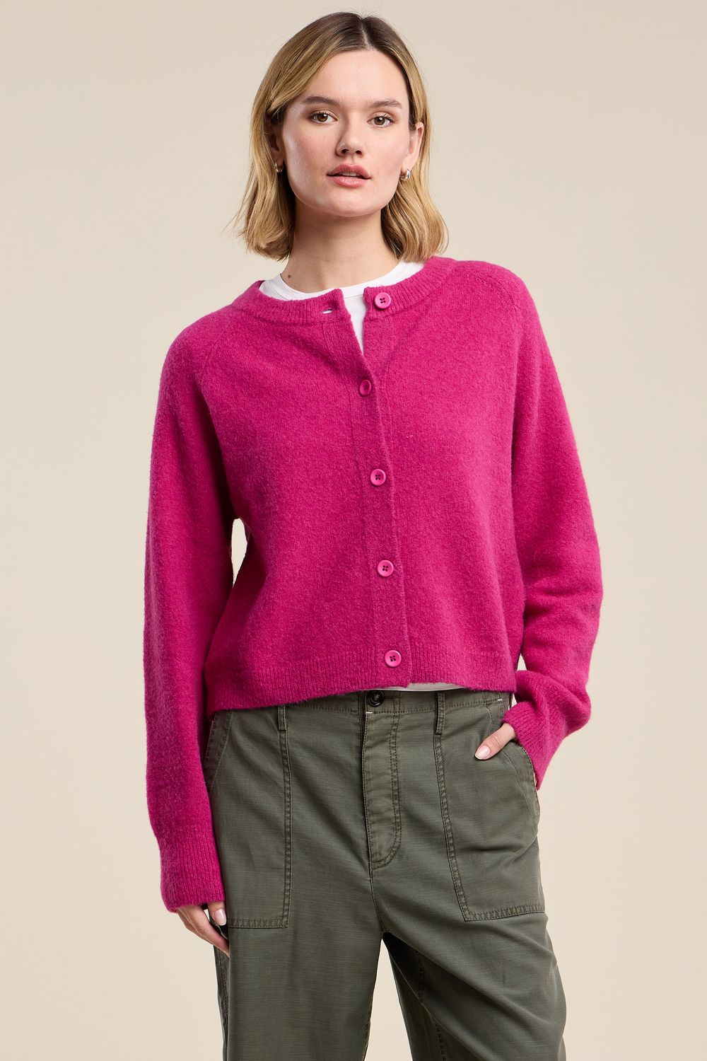 Velvet Chelsea Sweater in Orchid