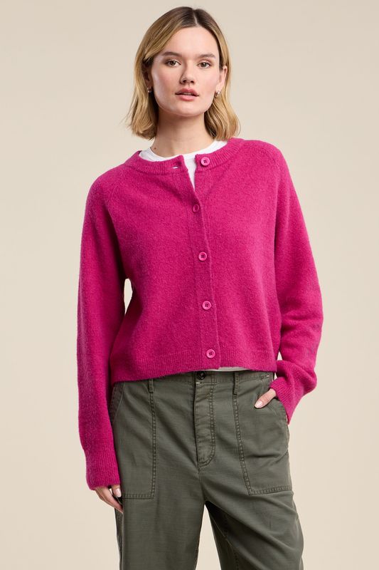 Velvet Chelsea Sweater in Orchid