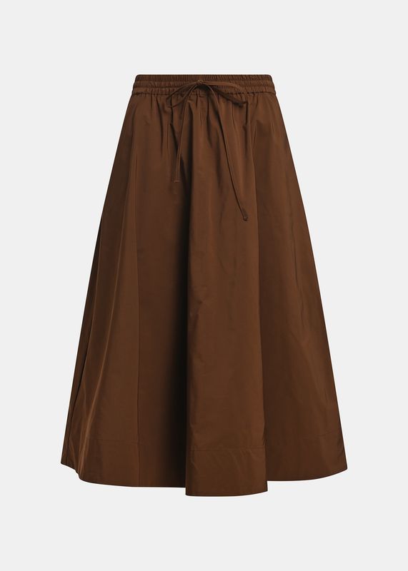 Essentiel Keely2 Elasticated Wide Skirt in Bear Me