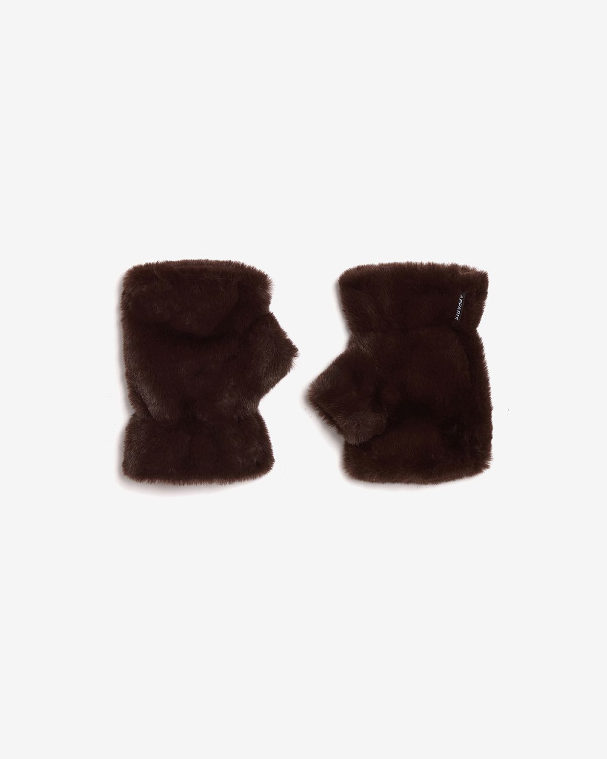 Apparis Ariel Fingerless Gloves in Espresso