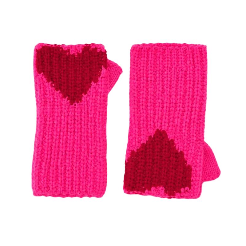 Kerri Rosenthal Loved Cashmere Smittens in Neon Pink