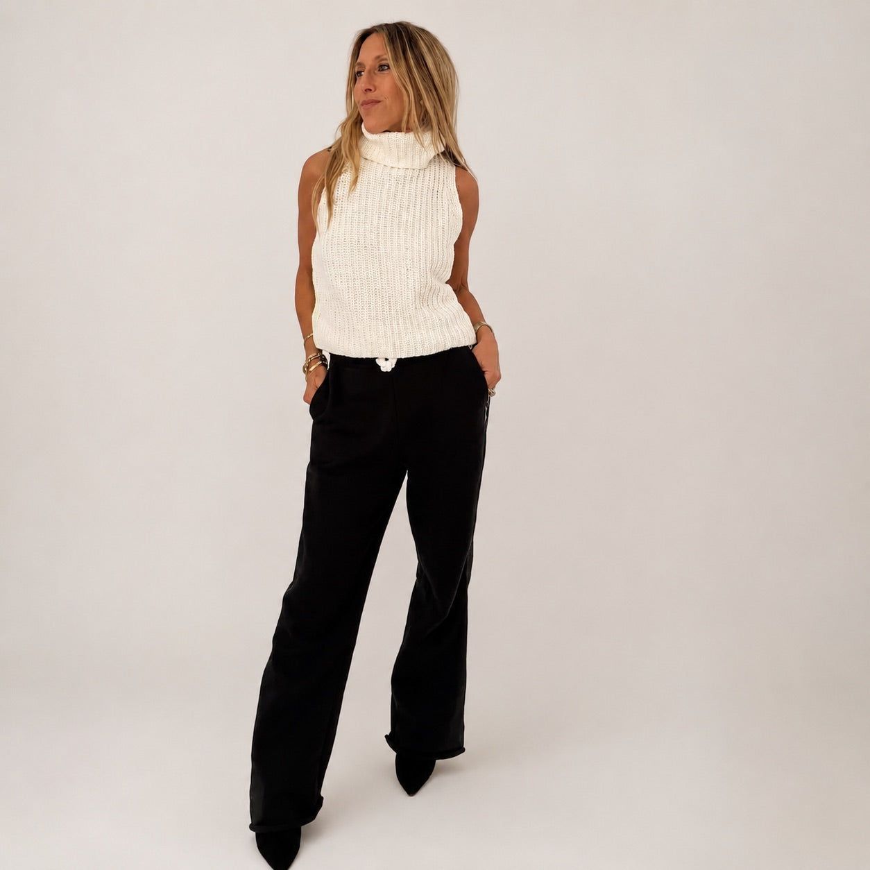 Kerri Rosenthal Shelly Sweater in Natural